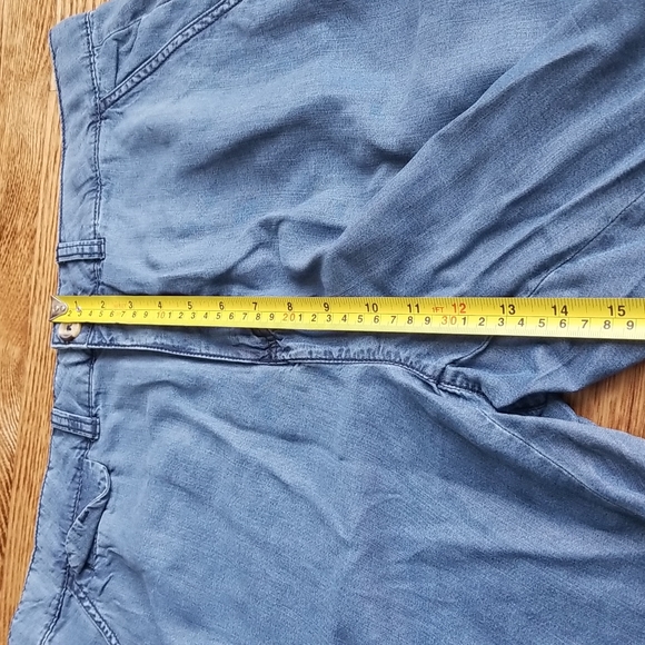 (10) Suko Jeans Denim Look Comfy 100% Tencel Women's Shorts Vacation - Picture 8 of 9